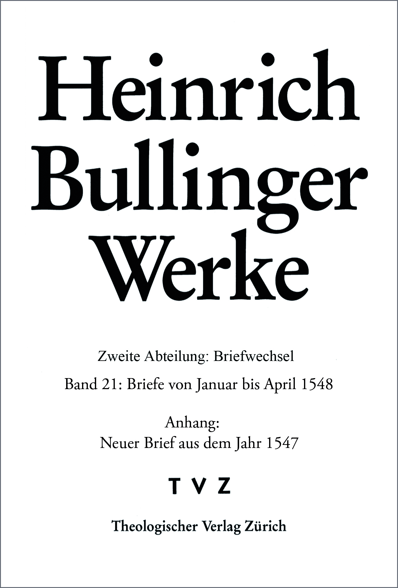 HBBW, Bd. 21