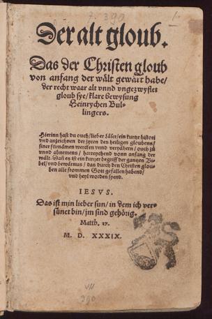Cover, Der alt gloub