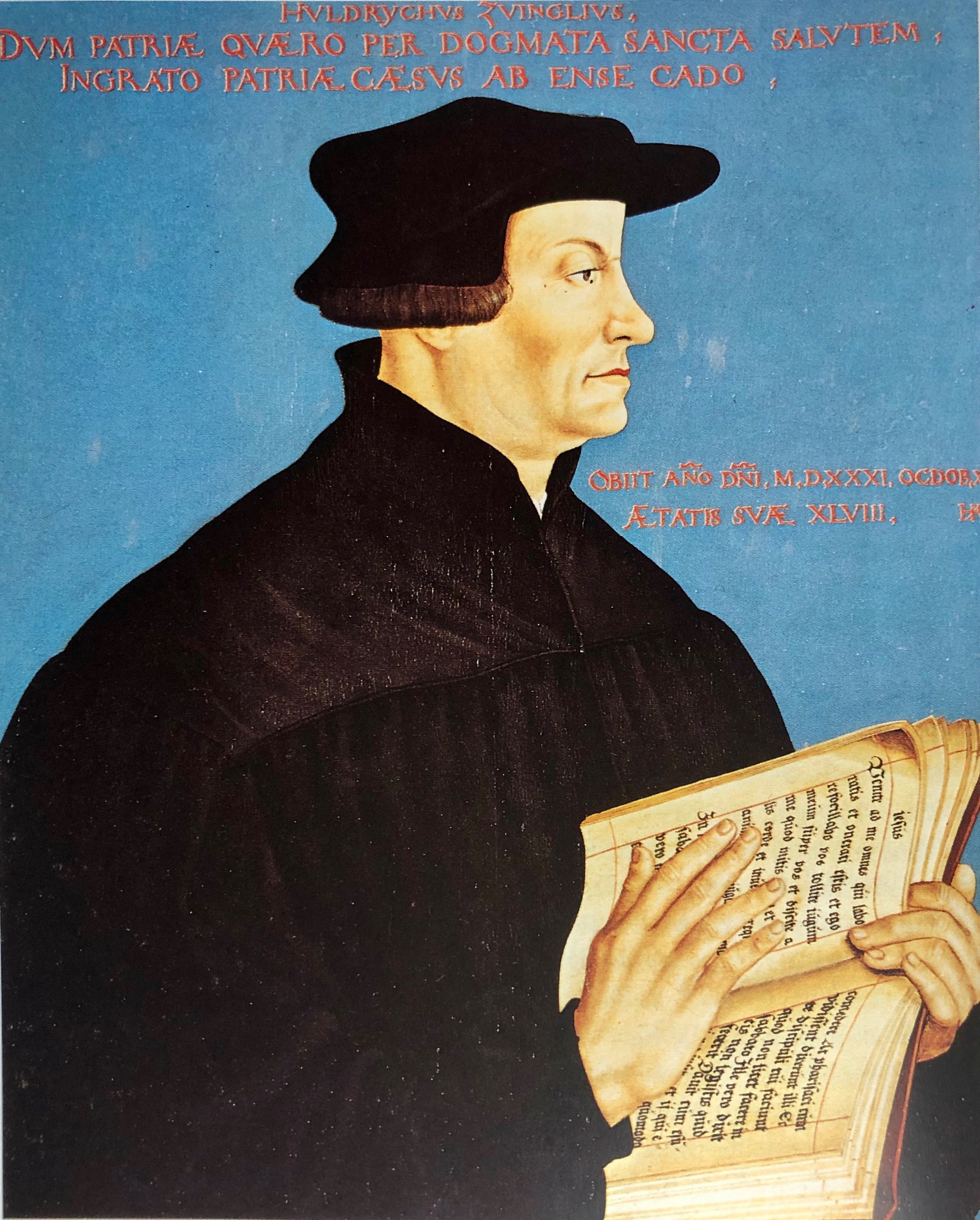 Huldrych Zwingli Portrait