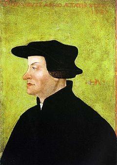 Portrait Huldrych Zwingli